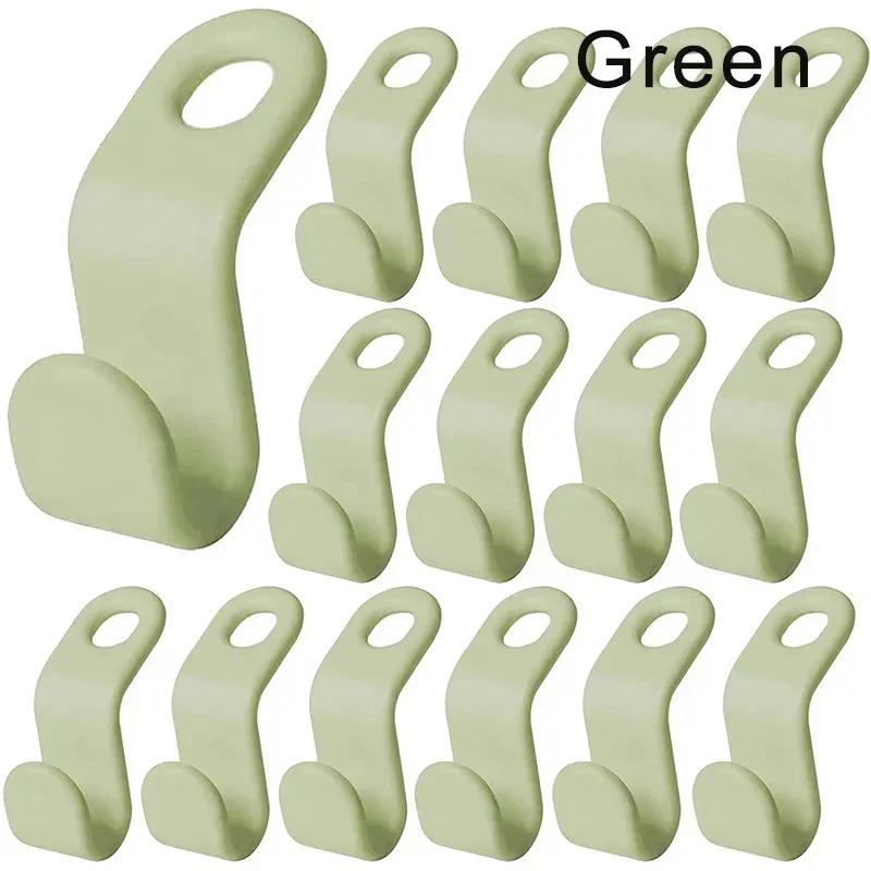 Clothing Storage Clothes Organizer Hanger Connection Home Assembly Closet for Clothes Plastic Save Space 10/20PCS Stackable Hook