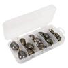 20Pcs/Set 360 Degree Rotatable Fishing Weight High Hardness Iron Reliable Rust-proof Fishing Casting
