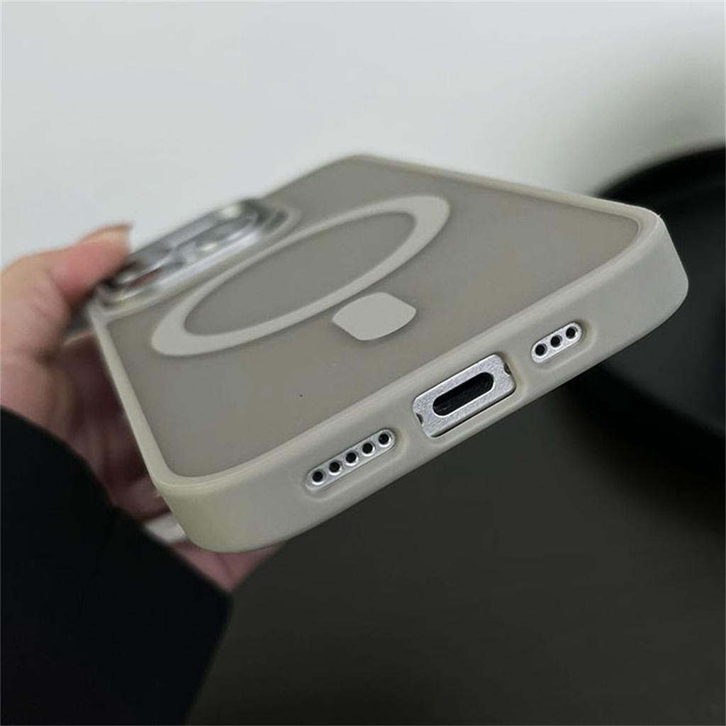 Shockproof Matte Hot Selling Cover For iPhone 11 12 13 14 Plus 15 16 Pro Max Luxury Magnetic Magsafe Wireless Charge Phone Case