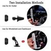 Sparkle Car Phone Mount - 360° Rotatable Gravity Vent Clip with Anti-Slip Pad & Universal Compatibility