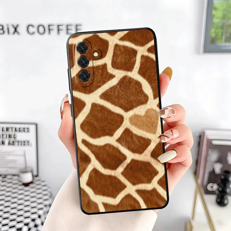 Giraffe Animal Pattern Soft Phone Case for Samsung A17 A37 A57 A16 A26 A36 A56 A15 A25 A35 A55 A14 A24 A34 A54 A13 A23 A33 A53 A