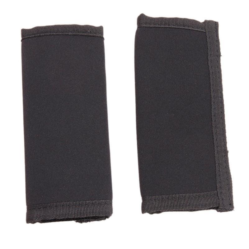 

2 шт./пакет, черные детские переноски и коляски, вращающиеся перчатки, аксессуары для колясок чёрный