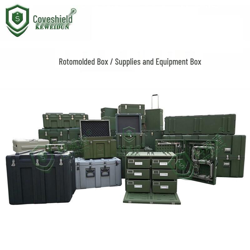 Keweidun 220-литровый ротоформованный ящик для хранения на колесах Military Green