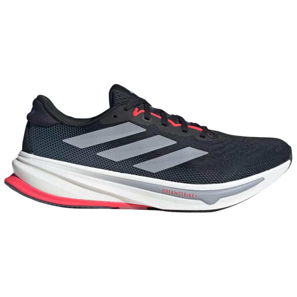 Adidas Supernova Rise 2 Fashionable Comfortable Breathable Lightweight Low-Top Running Shoes Men Sneakers Black JQ7699
