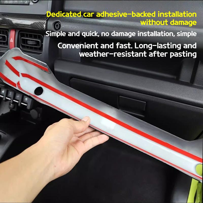 עבור סוזוקי ג'ימני JB74 JB64 JC74 2019-2025 אביזרי ג'ימני ידית אחיזה לנוסע כיסוי קישוט פנל דש קונסולה מרכזית