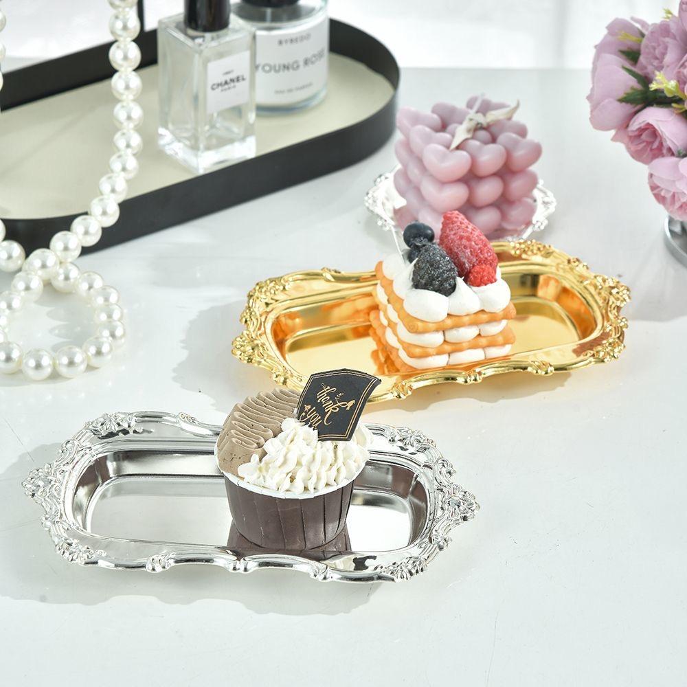 Stainless Steel Butterfly Snack Tray – Multi-Purpose Breakfast & Dessert Plate
