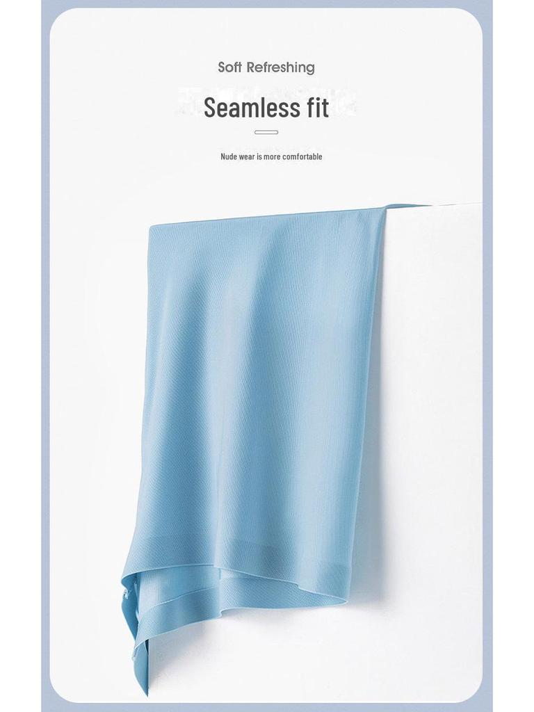 Men's 60S Modal Seamless Breathable Morandi Mulberry Silk Antibacterial Underwear - 3-Pack