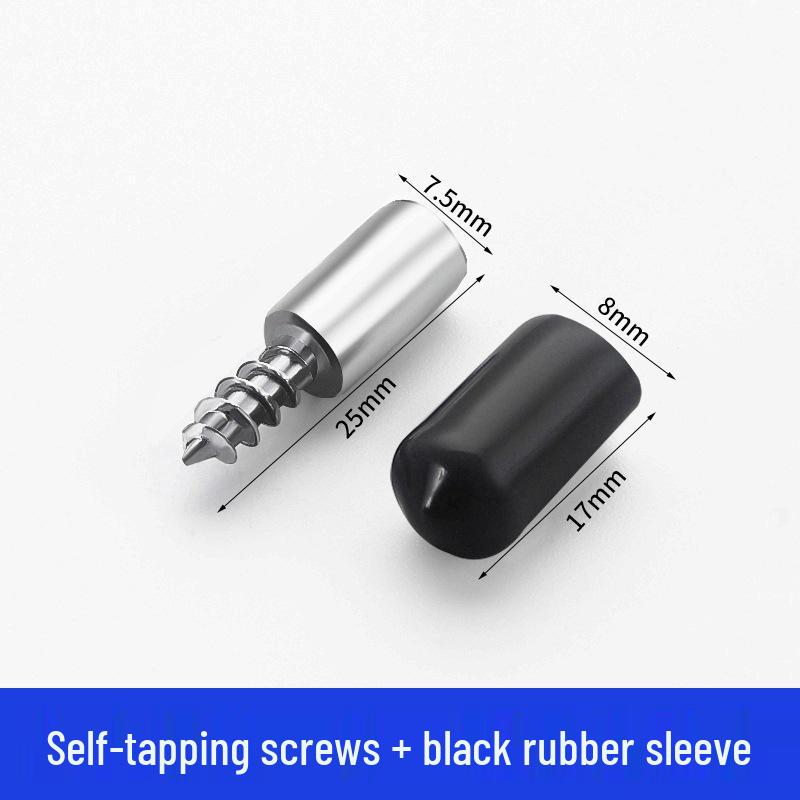 Self-Tapping Screw Partition Support: Nail Rack & Wardrobe Hardware Accessories