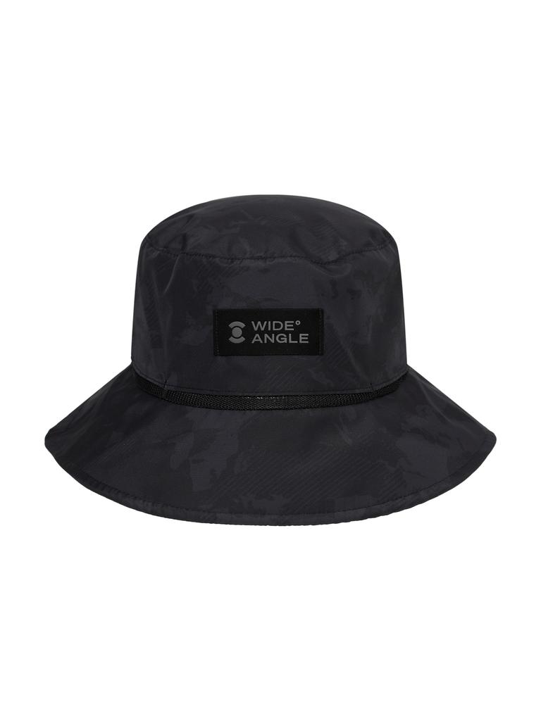 WIDEANGLE Co All-Over Print Wide Hat_Black