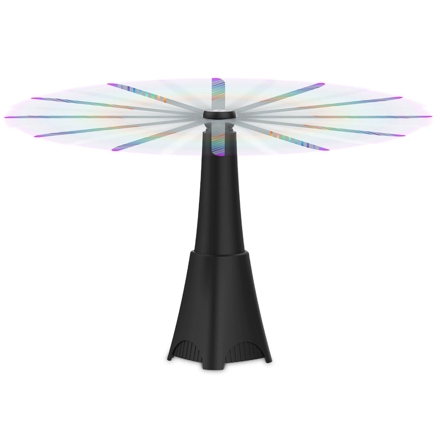 

1pcs Portable Fly Fans For Tables Effective Fly Repellent Fan Keeps Flies Away With Soft Blades USB Picnic BBQ Party Fly Fans