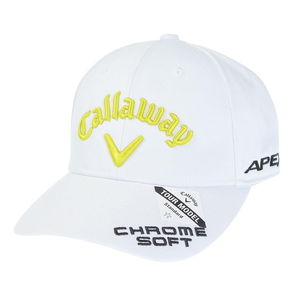 

Callaway Tour TW Golf FR Women s Cap, WM, JM, Hat, 23SS_1032, White/Yellow,
