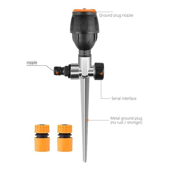 Irrigatore Da Giardino Per Esterni Con Testa In Lega Di Zinco Treppiede Girevole A 360 Gradi Irrigatore Da Giardino Regolabile 86276445