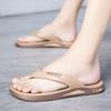 Großhandel Neue Einfache Hausschuhe für Herren-Oberbekleidung, Rutschfeste Outdoor-Freizeit-Flip-Flops für Herren-Strandmode-Sandalen