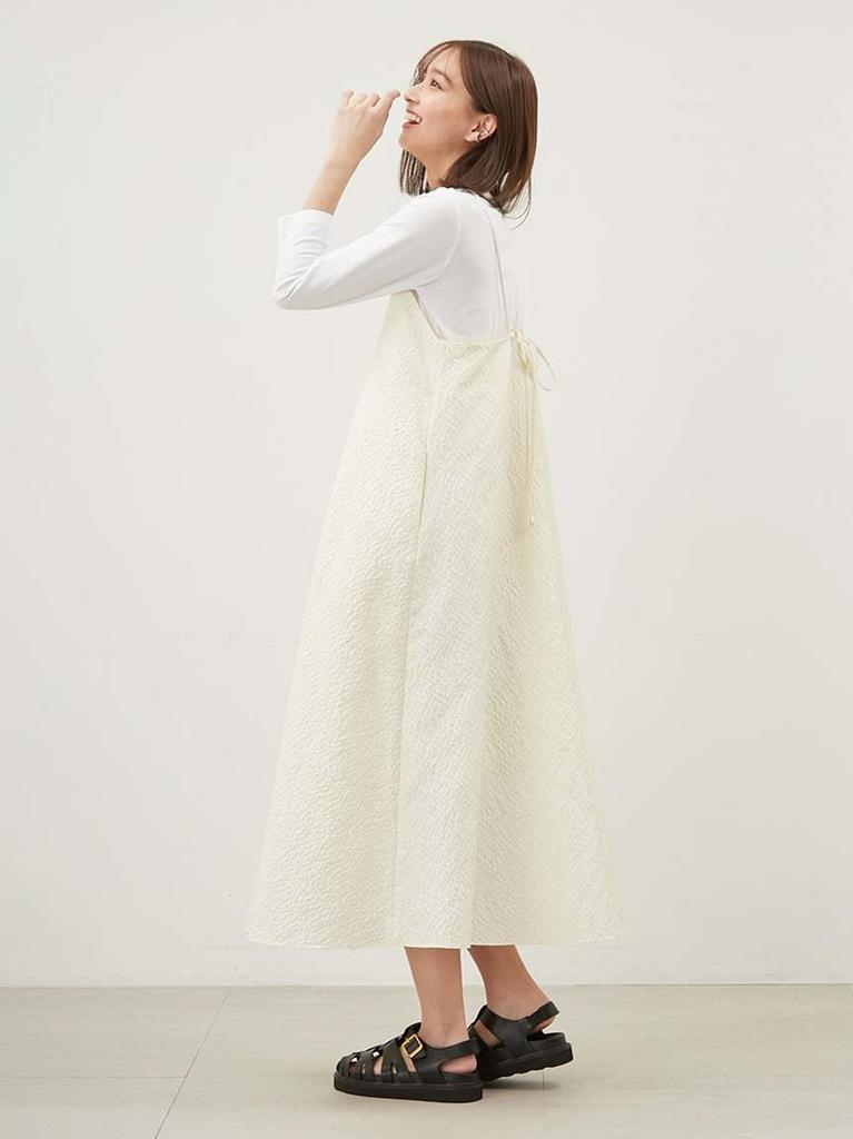 T-shirt set and flare cami dress 09WFO251068IVR1