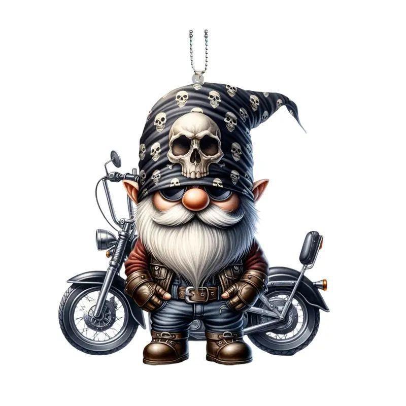 Acrylic Eyecatching Cartoon Car Hanging Decor For Creative Home And Backpack Decoration