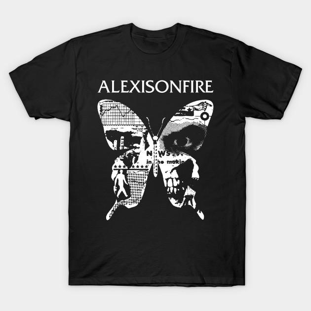 

Мужская черная футболка с принтом группы Alexisonfire, печать на трансферной бумаге без вырезания, хлопковая футболка 4XL чёрный