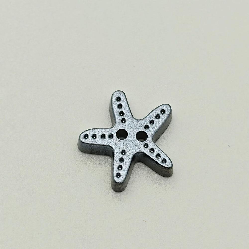 40pcs Cute Starfish Buttons Creative DIY Buttons Decorative Imitation Shell Buttons  Clothing Coat