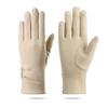 Velvet Winter Cycling Gloves Soft Suede Gloves Gift Women Mittens  Girls