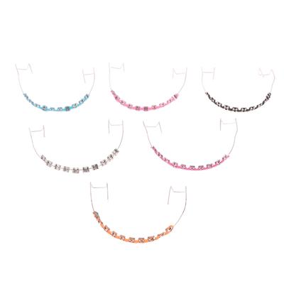 Colorful Hook Temporary Tooth Decoration With Metal Wires Metal Bracket And Orthodontic Ligature Ties Dental Decorations