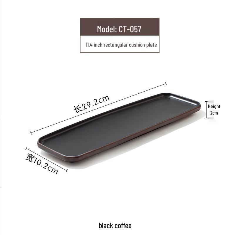 Rectangular Plastic Hotpot Serving Platter