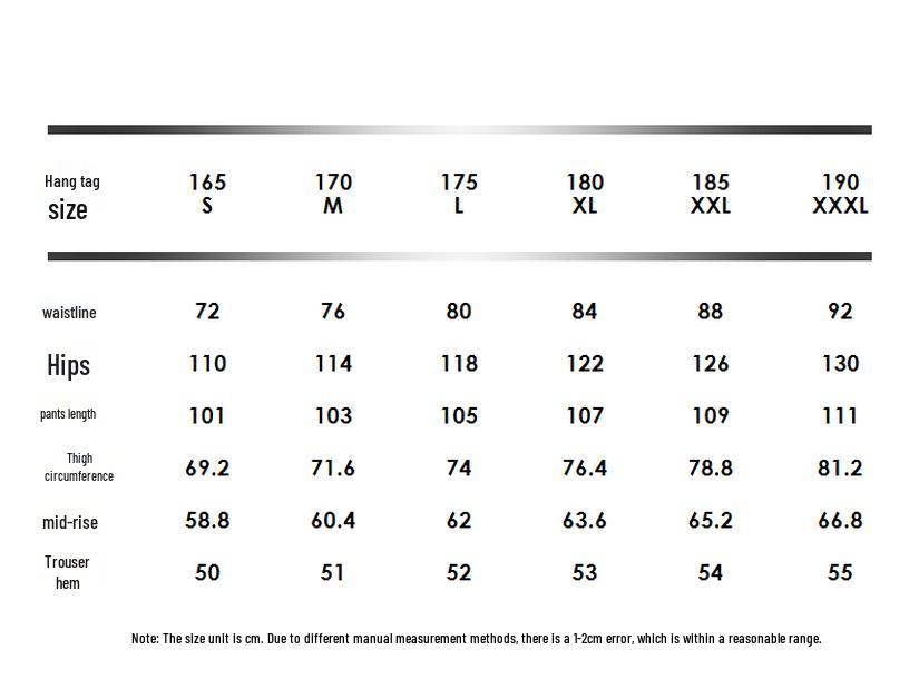 GXG Men's 2024 Autumn Straight-Leg Workwear Casual Pants