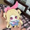 Eggy Party Dorothy 10cm Cotton Doll Keychain Game Character Plush Toy Soft Stuffed Pendant Lovely Collectible Gift for Game Fan Bag Hanging Home Decor