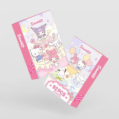 Sanrio Photocard Illustration 60pcs + Mini Sticker 32pcs