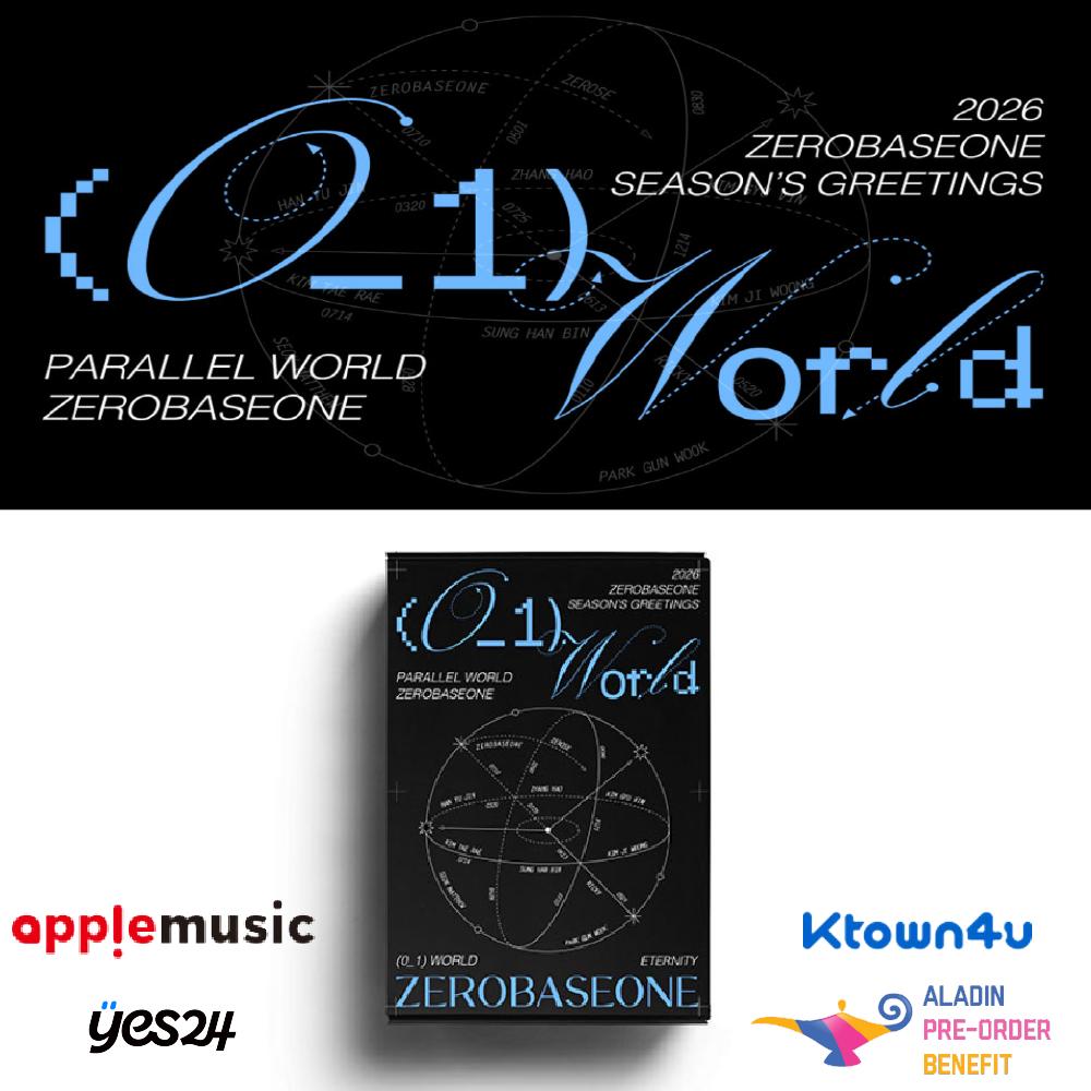 

Предзаказ ZEROBASEONE 2026 Season s Greetings 0_1 World & POB от магазина applemusic POB