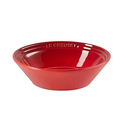 Le Creuset Neo Flache Schale (S) 16 cm 400 ml Kirschrot Hitzebeständig Kältebeständig Mikrowellengeeignet Ofenplatte Hitzebeständiges Geschirr [Autorisiert