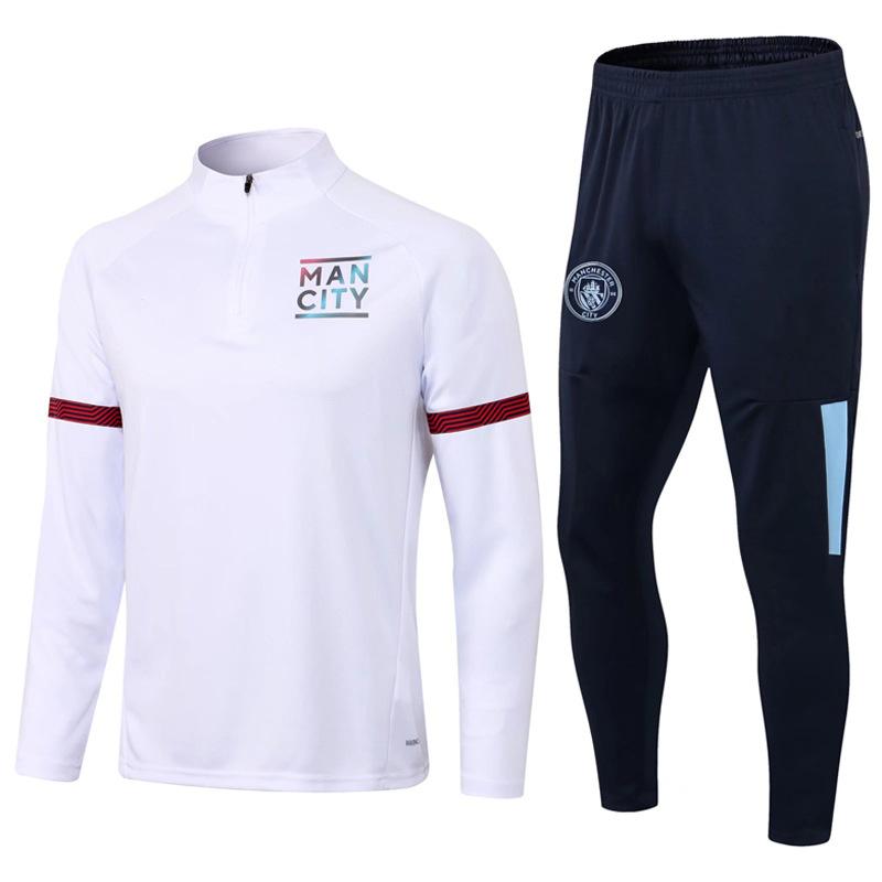 Herbst/Winter Barca Atletico Atletico Inter Manchester City Tottenham Marseille Lyon Fußball Liga Trainingsshirt21-22A