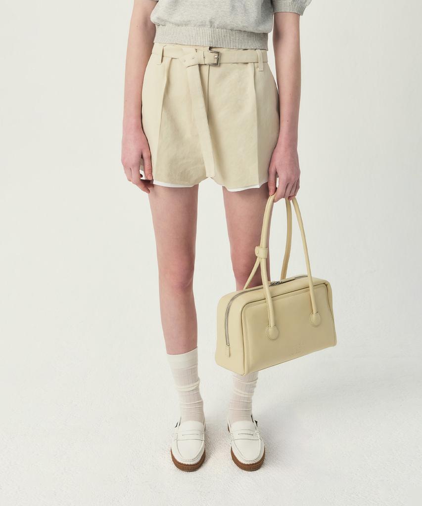GROVE Zane Layered Shorts (Beige)