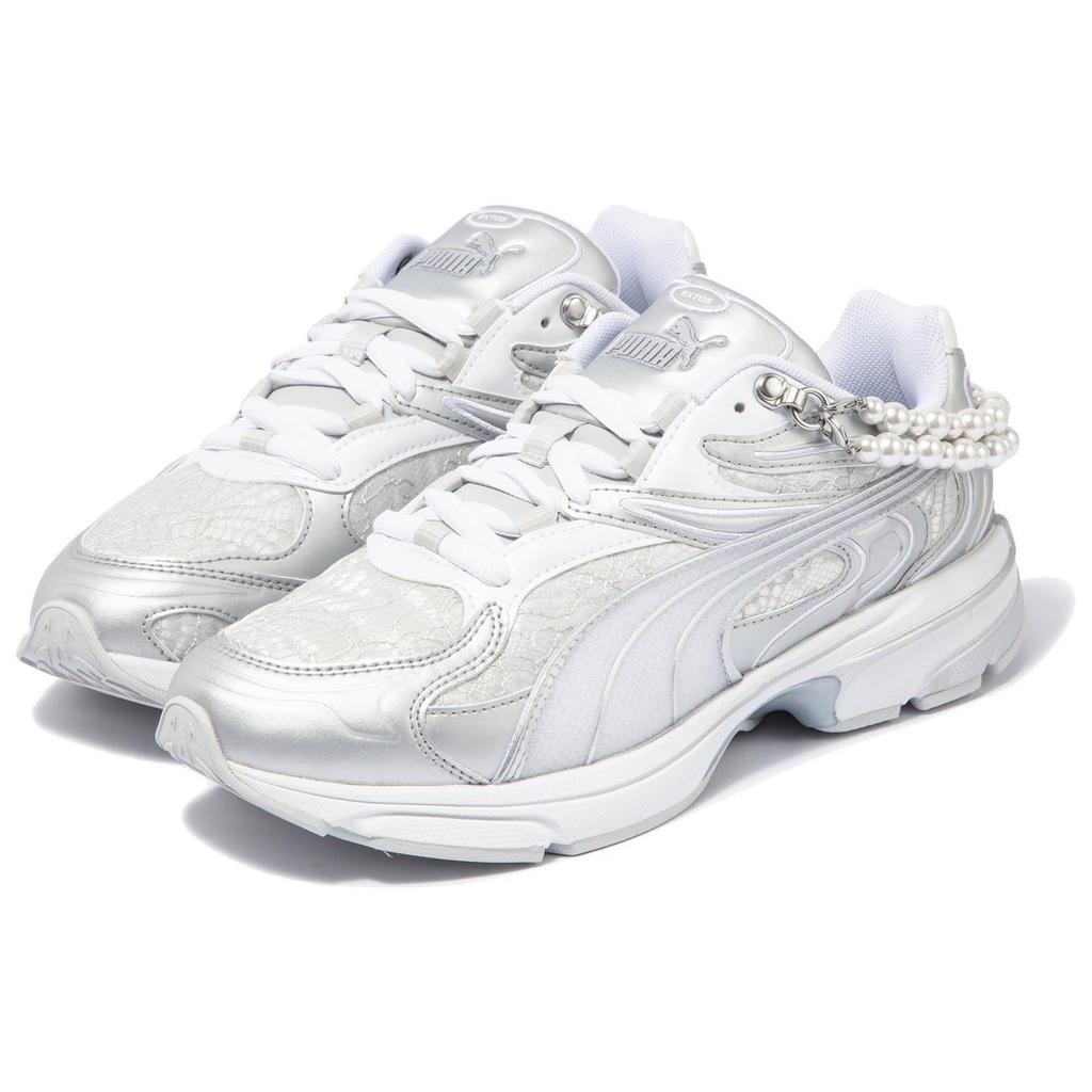Puma Extos Feminine Pack - Silver White Women Sneakers 399965-01