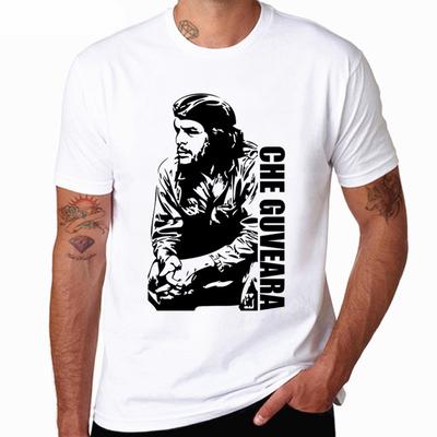T-shirt Męski T-shirt Che Guevara T-shirt Kreatywność Niewyobrażalna Biała Koszula Codzienna Męska Camisetas Hombre
