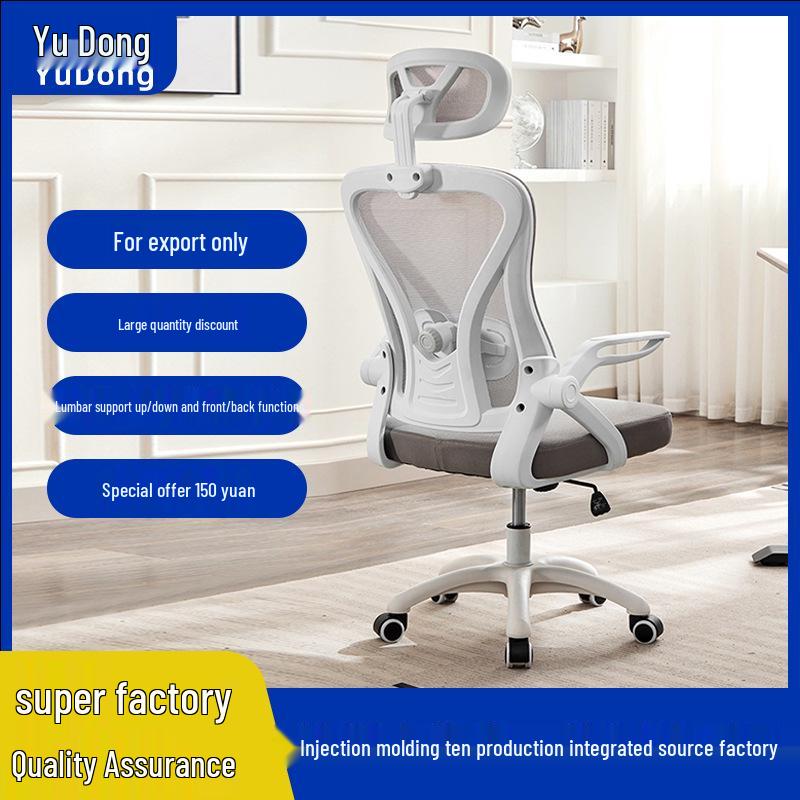 Ergonomic Study & Office Chair: Comfortable, Reclining, Adjustable—Stay Energized During Long Sessions