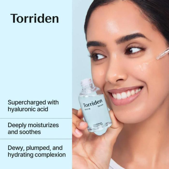 Torriden DIVE-IN Low Molecular Hyaluronic Acid Serum, 50ml, 1 piece