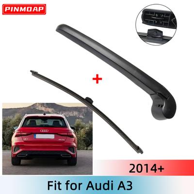 Rear Wiper Blade & Arm Set Kit For A3 2014+ Windshield Windscreen Rear Window