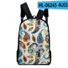 Iconic Favored PLK pupil Backpack Computer Knapsacks 3D Design Oxford Moisture-proof Boys/Girls Outing Backpacks