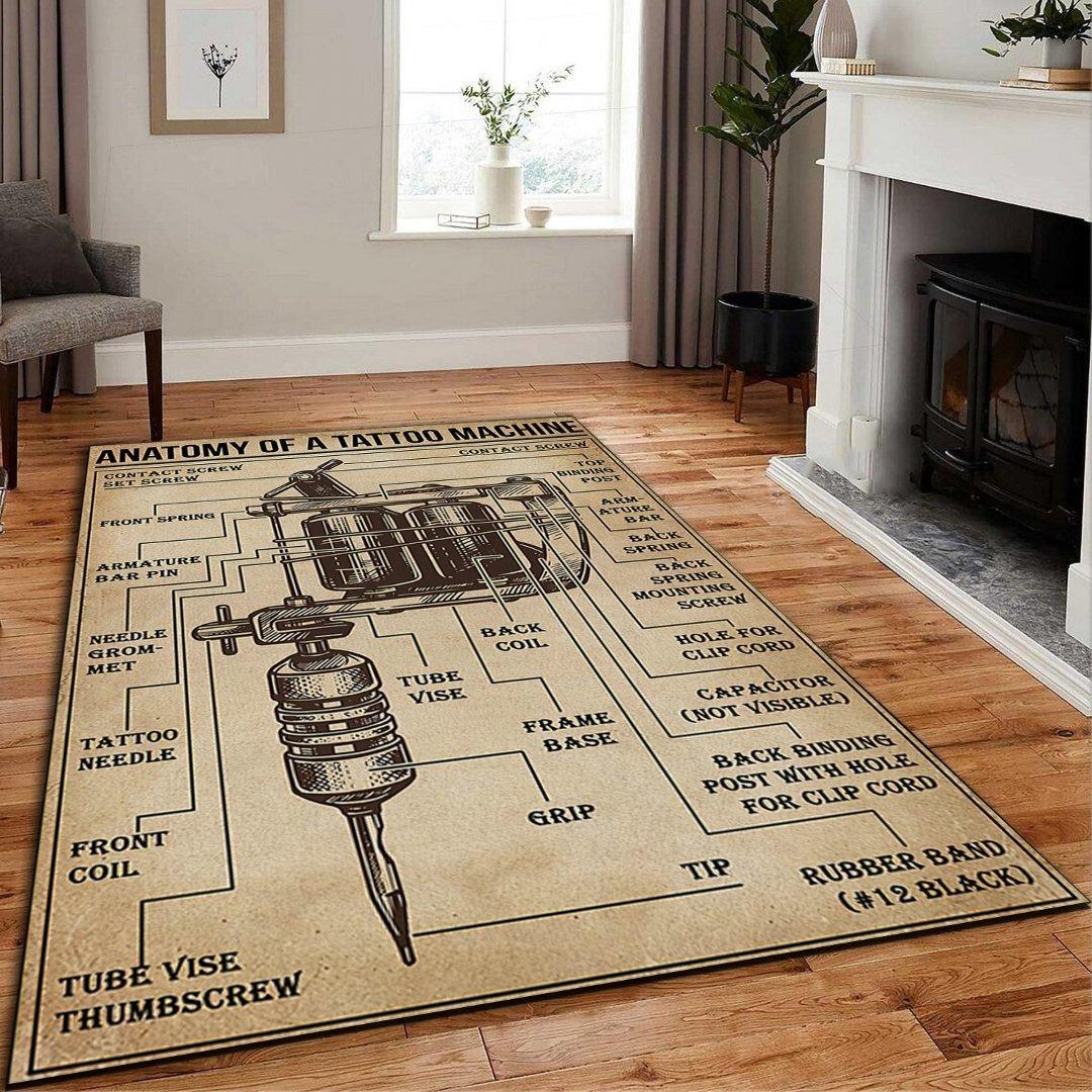 

American Abstract Painting Carpet Blanket Dirt Resistant Wear-resistant Easy To Maintain Living Room Coffee Table Carpet 40x60cm