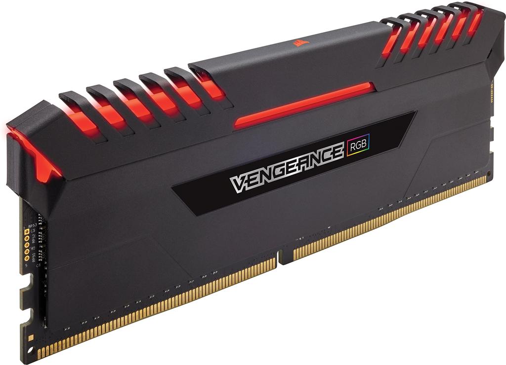 Corsair Vengence Series RGB LED Equipped DDR4 2666Mhz Memory Module MM3653 CMR16GX4M2A2666C16 High-End 16GB(8GBX2)