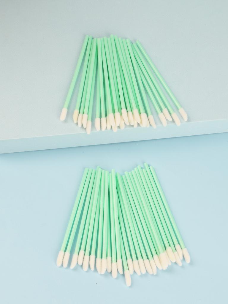 50Pcs Disposable Lip Brush Eyelash Makeups Brushes Lash Extension Mascara Applicator Lipstick Wands Set Make Up Tools