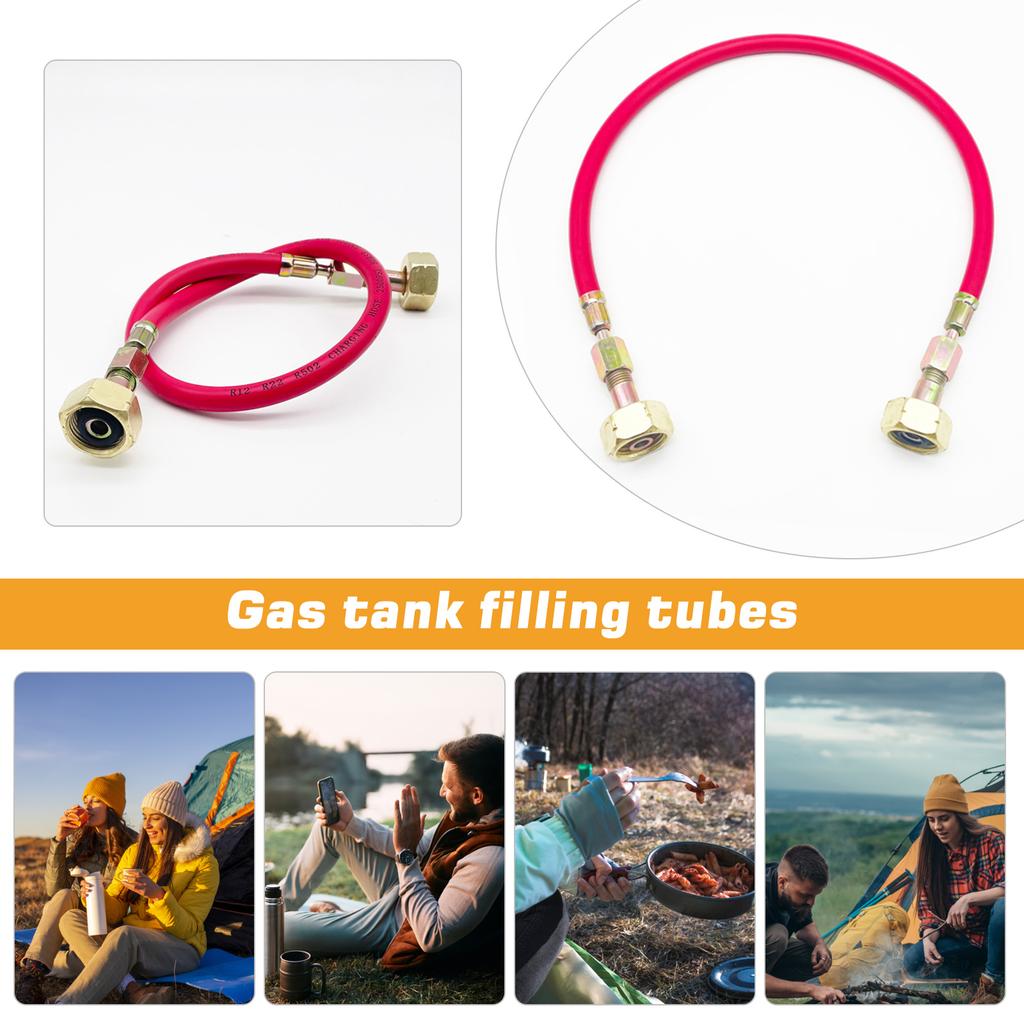 Gas Burner Adapter Rubber LPG Cylinder Interfill Connecting Pipes High Strength Gas Cylinders Refill Pipes Air Intake Joint Part