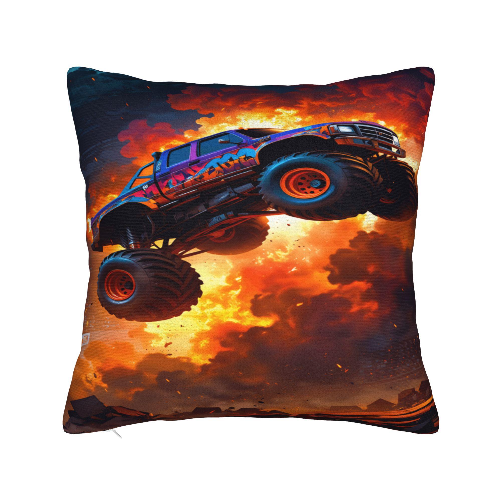 M-Monster J-Jam Pillow Case  Soft Pillow Cover For Wedding Party Home Decor Morden Pillowcases 12x12Inch