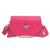 Trendy Minimalist Shoulder Bag Stylish Crossbody Handbag For Women In Black And White Colors