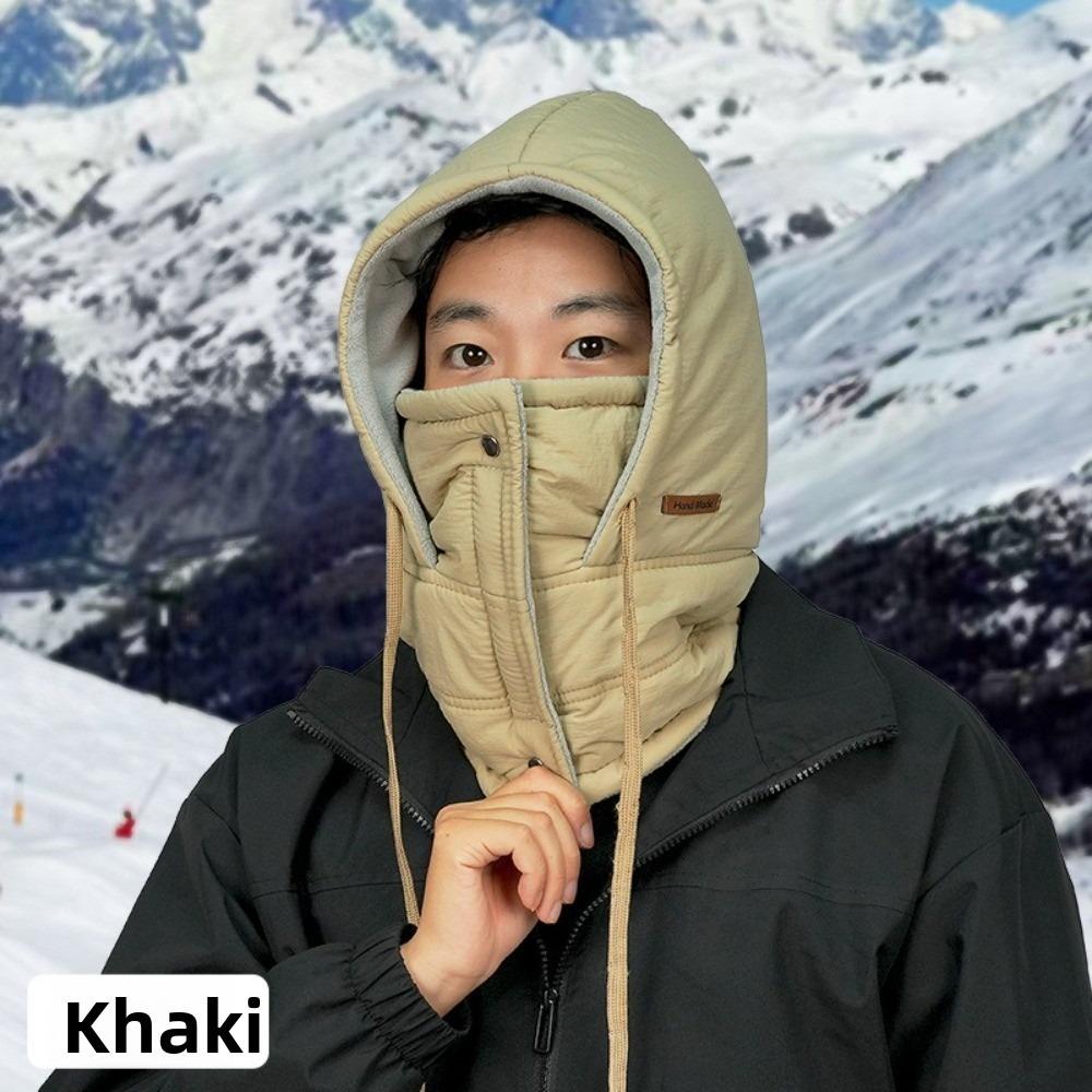 Warm Pullover Cap Coldproof Lei Feng Hat New Scarf Mask Integrated Hat Autumn and Winter