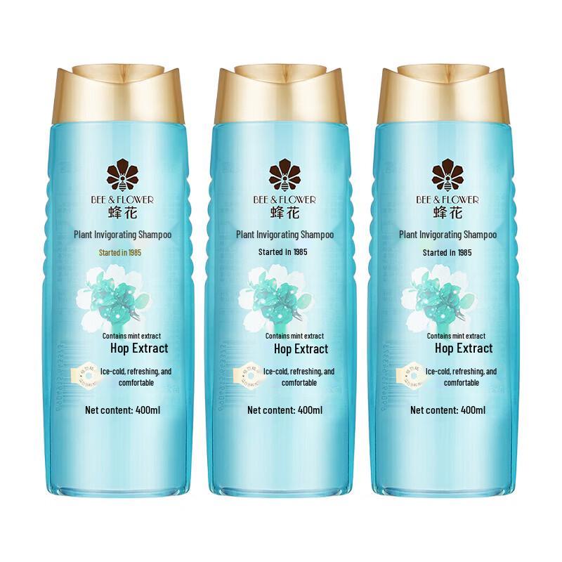 Bee & Flower Invigorating Mint Plant Shampoo