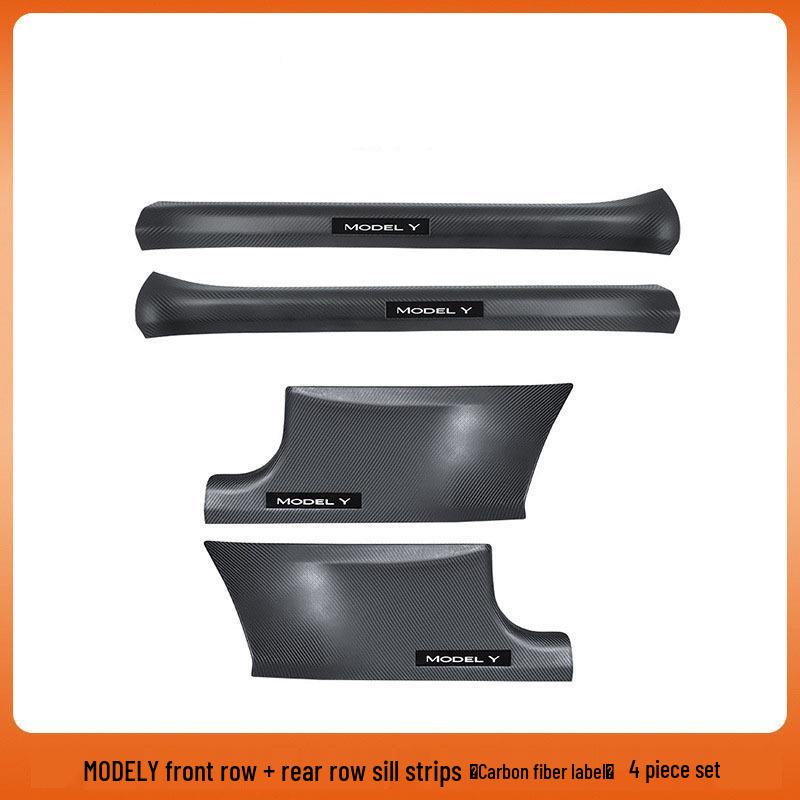 Tesla Model 3/Y Trunk & Seat Protector with Sill Strips (Refresh Version)