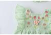 Conjunto de Mono y Falda de Verano de Moda para Bebé - Estilo Bordado para Recién Nacidos y Niños