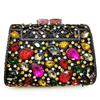 Large Blue Stone Evening Bag Rhinestone Clutch Purse Women Luxury Wedding Purse Bridal Party Formal Crystal Handbags Diamond