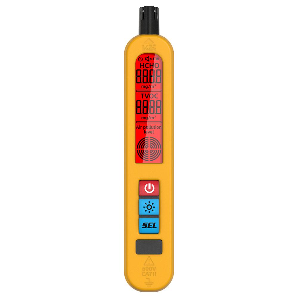 

Portable Formaldehyde detector HCHO TVOC Tester LED Air Quality Monitor Indoor Home Monitor Office Detector Measuring Tool