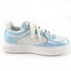 Great LOUIS VUITTON Low cut sneakers timeout line Monogram Light blue Women 37 Used